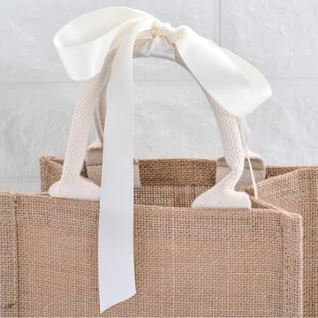 LEEQE Ivory Satin Ribbon 100 Yards for Gift Wrapping