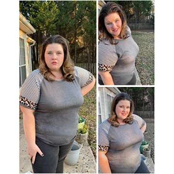RITERA Plus Size Raglan Tunic - Stylish Oversized Summer Wear