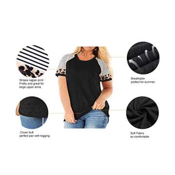 RITERA Plus Size Summer Tunic for Stylish Comfort