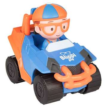 Blippi 3" Vehicle 4-Pack - Fun Educational Playset