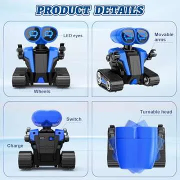 MindPal Robot Toys for Kids - Remote Control Fun