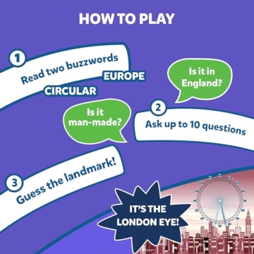 Skillmatics Guess in 10 Landmarks Game for All Ages