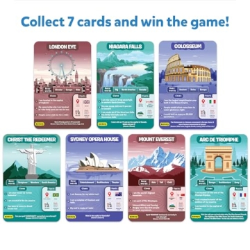 Skillmatics Guess in 10 Landmarks Game for All Ages