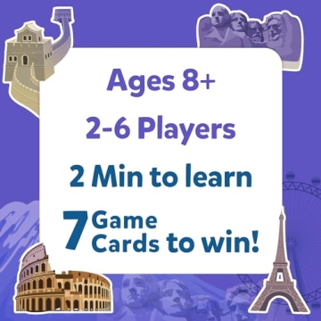 Skillmatics Guess in 10 Landmarks Game for All Ages