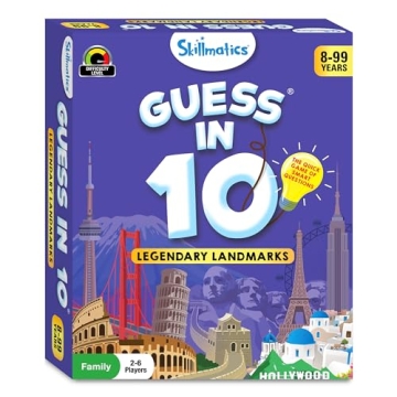 Skillmatics Guess in 10 Landmarks Game for All Ages