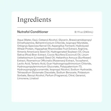 Nutrafol Conditioner for Thinning Hair, Moisturizing & Strengthening