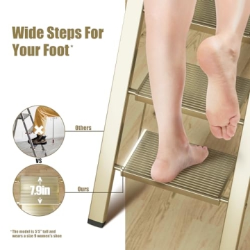 Lightweight SOLADDER 6 Step Ladder for Home and Office