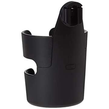Bugaboo Stroller Cup Holder, Portable Cup Holder Keeps Drinks Securely Upright, Compatibility with All Bugaboo Strollers, 1 Count (Pack of 1)