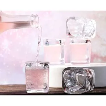 Charming Heart Shaped Shot Glasses for Celebrations