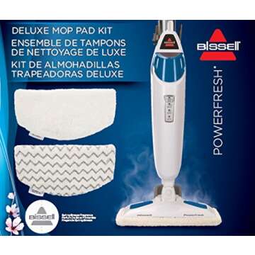 Bissell PowerFresh Steam Mop Pads (2 pk) with Fragrance Discs (4 ct), 5938