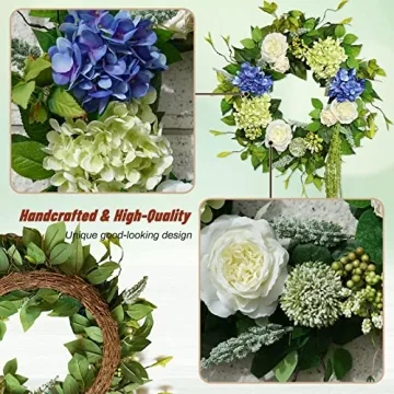 Stunning 23 Inch Soomier Spring Wreath for All Seasons