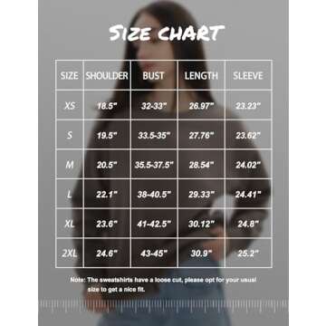 PUMIEY Sweatshirt for Women Oversized Crewneck Hoodies Fleece Long Sleeve Pullover Tops with Pockets...