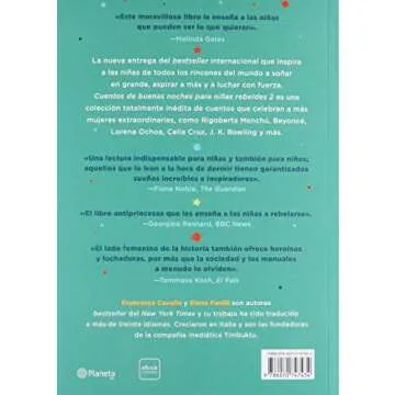 Cuentos de buenas noches para niñas rebeldes 2 - Celebrating Empowerment Through Stories