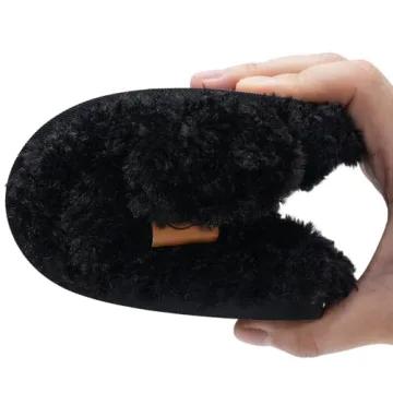 Cozy VIVASUN Fuzzy Slippers with Memory Foam for Women