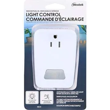 AmerTac Westek Motion Activated Light Control for Home