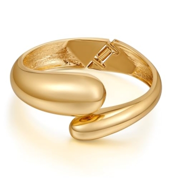 Elegant FILMOON Gold Bangle Bracelet: Sophisticated and Versatile