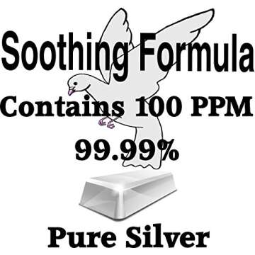 Superior Silver Gel Big 4 oz. Jar Made with Organic Aloe Vera, 100 PPM 99.99% Pure Silver, & Simple Safe Ingredients
