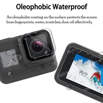 9pcs Screen Protector Kit for GoPro Hero 12 11 10 9