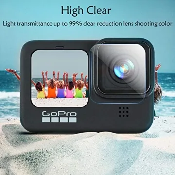 9pcs Screen Protector Kit for GoPro Hero 12 11 10 9