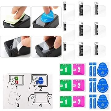 9pcs Screen Protector Kit for GoPro Hero 12 11 10 9
