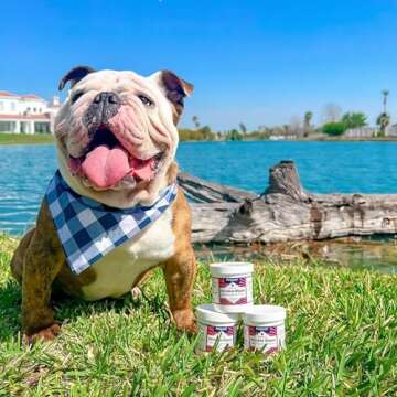 Petpost | Bulldog Wrinkle Wipes for Dogs - 100 Wipes - Cleans & Soothes Wrinkles and Pug Folds with Coconut Oil Solution 100 ct.