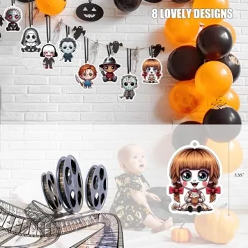 Classic Horror Movie Car Air Fresheners Gift Set 8PCS