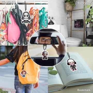 Classic Horror Movie Car Air Fresheners Gift Set 8PCS