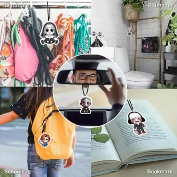 Classic Horror Movie Car Air Fresheners Gift Set 8PCS