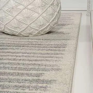 Khalil Modern Berber Stripe Area Rug for Any Room