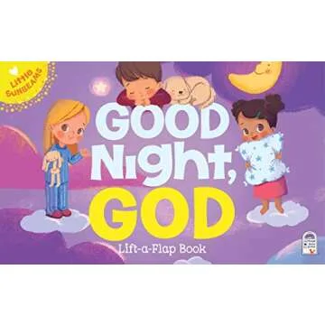 Good Night, God - Lift-a-Flap Board Book Gift for Easter Basket Stuffer, Christmas, Baptism, Birthda...