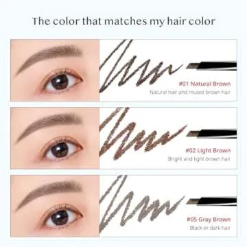 CLIO Kill Brow Auto Pencil - Long Lasting, Waterproof, Gray Brown