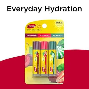 Carmex Daily Care SPF 15 Lip Balm Sticks Multipack 9 Count