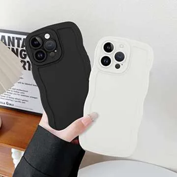 Stylish Shockproof iPhone 14 Pro Case - Tjkings Curly Wave