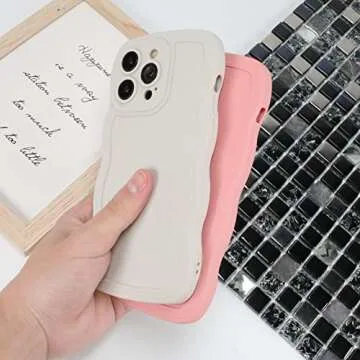 Stylish Shockproof iPhone 14 Pro Case - Tjkings Curly Wave