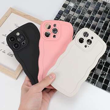 Stylish Shockproof iPhone 14 Pro Case - Tjkings Curly Wave