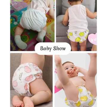 Toddler Girls Cotton Underwear Shorts for Comfort & Fun