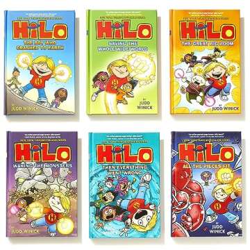 Hilo: The Great Big Box (Books 1-6): (A Graphic Novel Boxed Set)