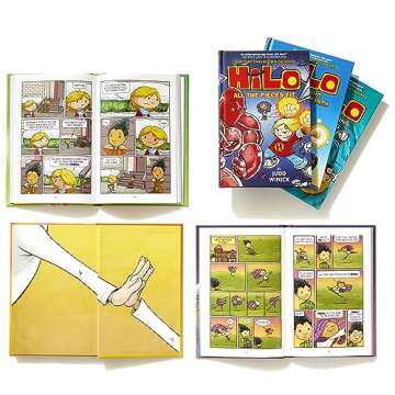 Hilo: The Great Big Box (Books 1-6): (A Graphic Novel Boxed Set)