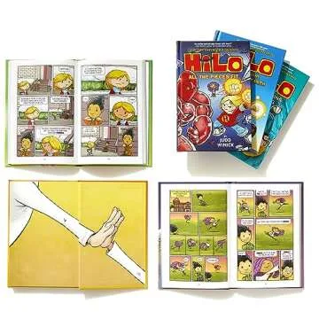 Hilo: The Great Big Box (Books 1-6): (A Graphic Novel Boxed Set)