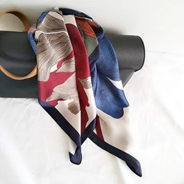 FONYVE Silk Feeling Scarf for Stylish Women 27.5 Inches