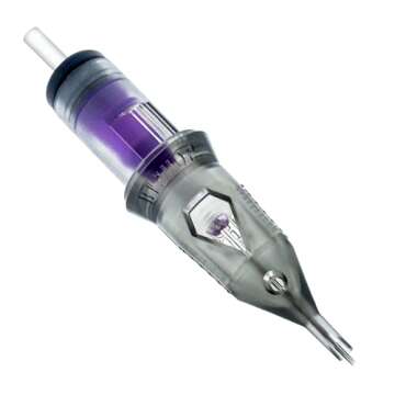 Bishop Tattoo Cartridges DA Vinci V2 Disposable Needles Round Shader (Regular (12), 11RS Long Taper)