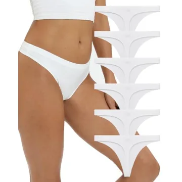 SweetSnow Seamless Thongs for Women - Soft, Breathable & No Show Comfort