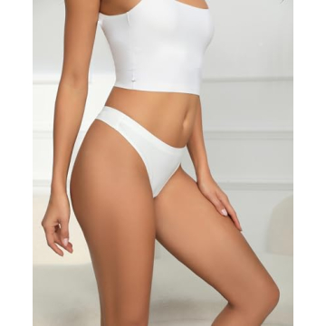 SweetSnow Seamless Thongs Women Soft Breathable Underwear