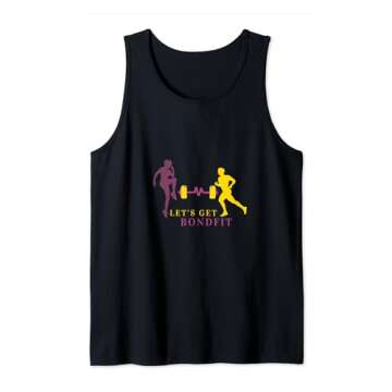 Let's Get BondFit Couple Fitness Tank Top - Lightweight & Stylish