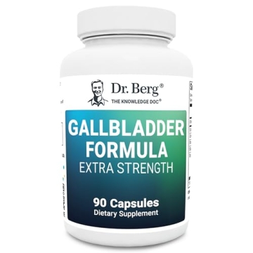 Dr. Berg Gallbladder Formula Extra Strength - Bile Salts & Digestive Support - 90 Capsules - 45-Day ...