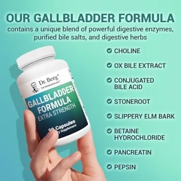 Dr. Berg's Extra Strength Gallbladder Support Supplement