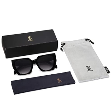 Trendy Oversized Polarized Sunglasses for Women