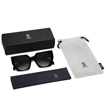 Trendy Oversized Polarized Sunglasses for Women