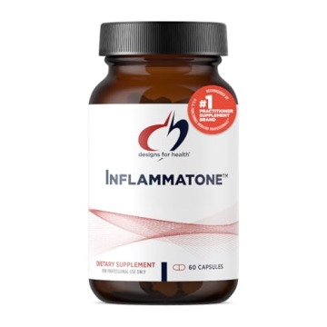 Designs for Health Inflammatone - Turmeric with Enzymes, Boswellia, Quercetin & Resveratrol