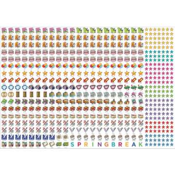 2025 Magnetic Fridge Calendar for Family Organization